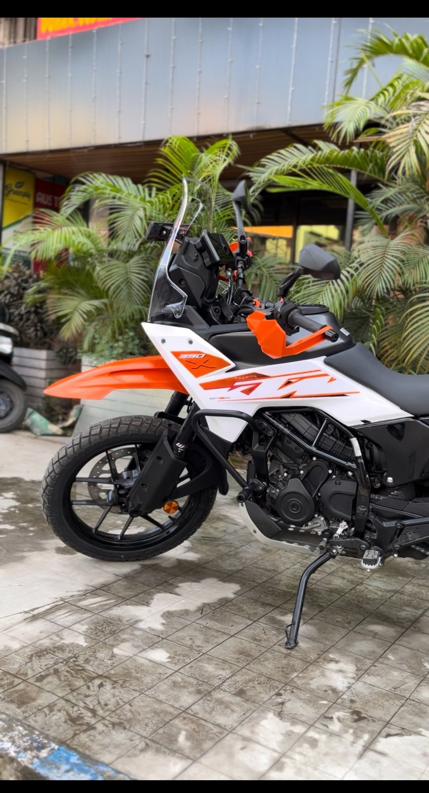 KTM 390 Adventure with premium PPF at BP Wraps Kolkata